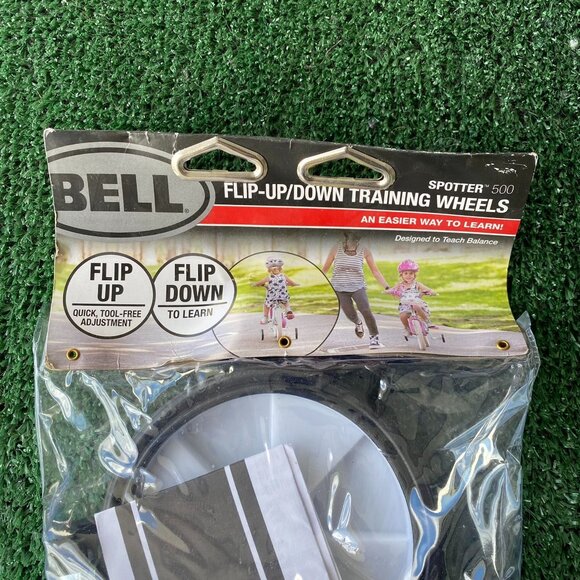 BELL Spotter 500 Flip Up Bicycle Training Wheels, One Size, Silver, Black - Picture 7 of 9